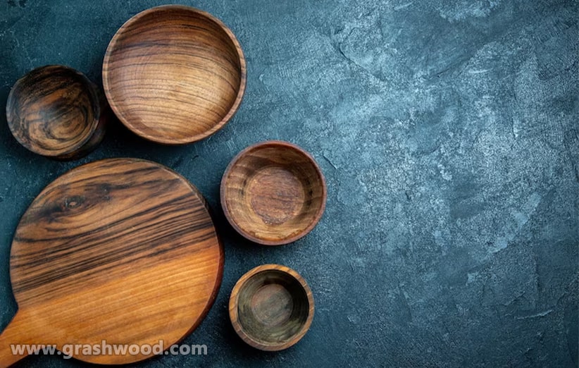 خواص استفاده از ظروف چوبی برای پذیرایی و سرو غذا