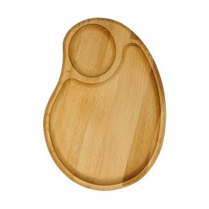 اردو خوری چوب راش مدل آدمک کد 91