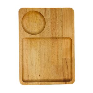 اردو خوری چوب راش مدل مستطیل کد 92